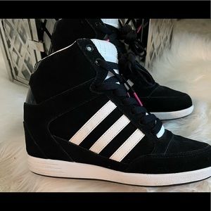 Adidas NEO Super Wedge Women's Sports Sneakers Size 6